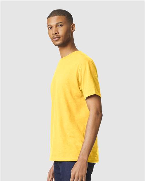Gildan 64000CVC Unisex Softstyle? CVC T-Shirt - Side view