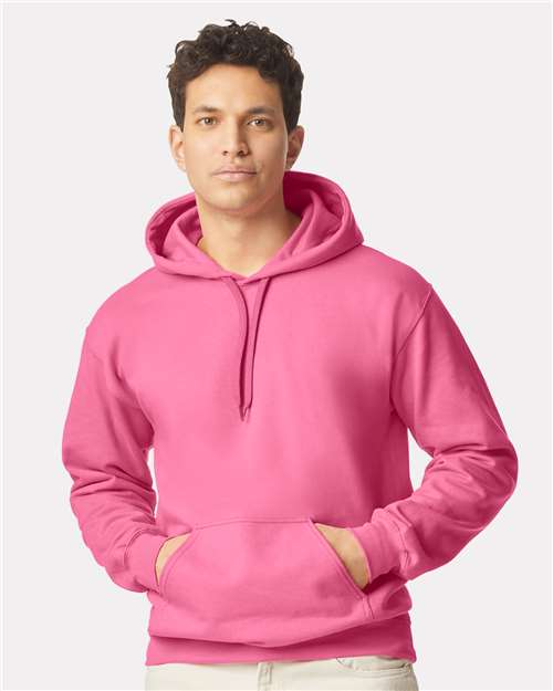 Gildan SF500 Unisex Softstyle? Midweight Hooded Sweatshirt - Front view