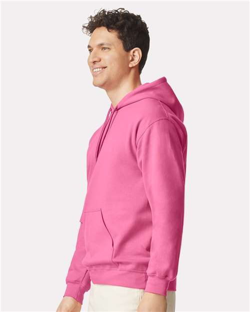 Gildan SF500 Unisex Softstyle? Midweight Hooded Sweatshirt - Side view