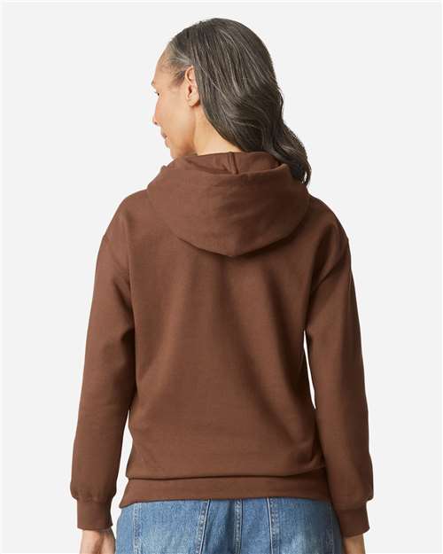 Gildan SF500 Unisex Softstyle? Midweight Hooded Sweatshirt - Back view