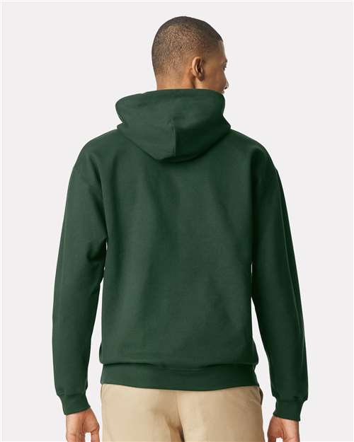 Gildan SF500 Unisex Softstyle? Midweight Hooded Sweatshirt - Back view
