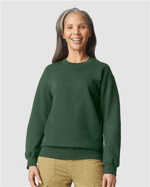 Gildan SF000 Unisex Softstyle? Midweight Crewneck Sweatshirt - Front view