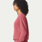 Comfort Colors 1466 Unisex Garment-Dyed Lightweight Crewneck Sweatshirt - Side view