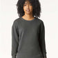 Comfort Colors 1466 Unisex Garment-Dyed Lightweight Crewneck Sweatshirt - Front view