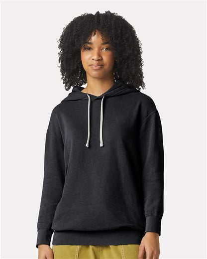 Comfort Colors 1467 Unisex Garment-Dyed Lightweight Hooded Sweatshirt - Front view