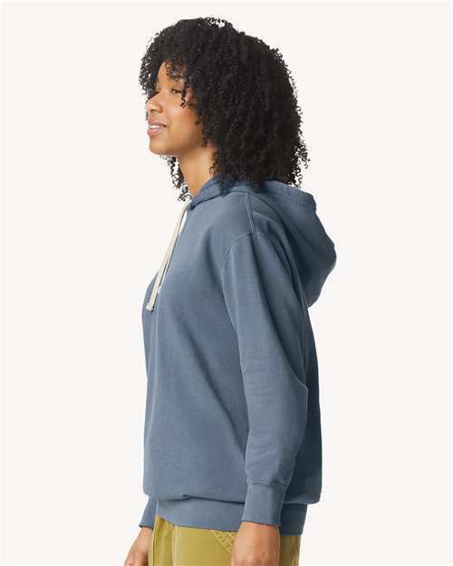 Comfort Colors 1467 Unisex Garment-Dyed Lightweight Hooded Sweatshirt - Side view