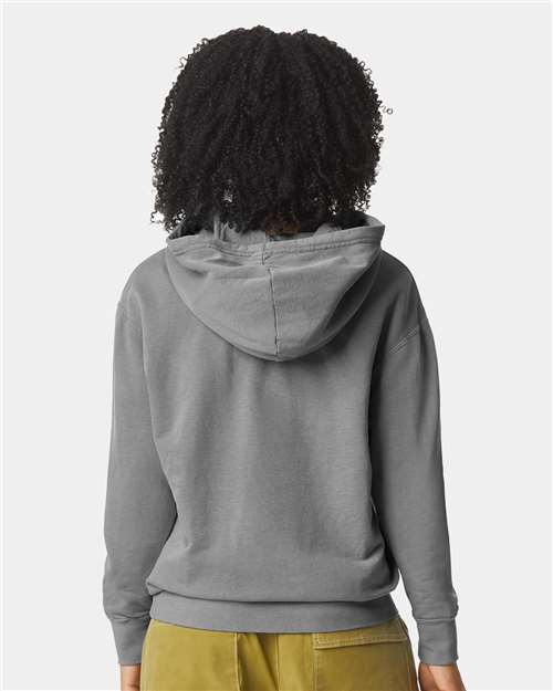 Comfort Colors 1467 Unisex Garment-Dyed Lightweight Hooded Sweatshirt - Back view