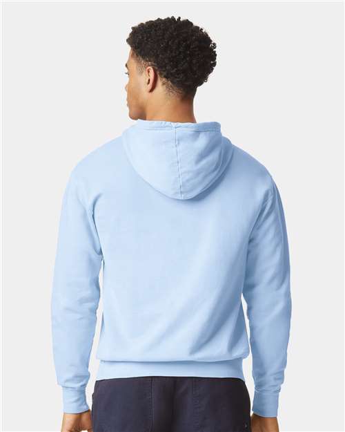 Comfort Colors 1467 Unisex Garment-Dyed Lightweight Hooded Sweatshirt - Back view
