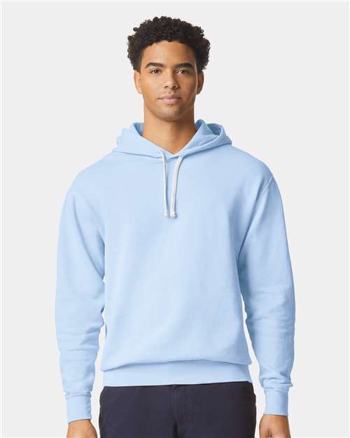 Comfort Colors 1467 Unisex Garment-Dyed Lightweight Hooded Sweatshirt - Front view