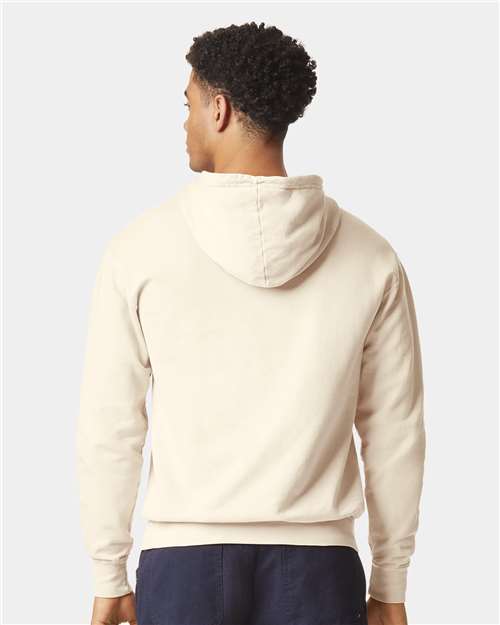 Comfort Colors 1467 Unisex Garment-Dyed Lightweight Hooded Sweatshirt - Back view