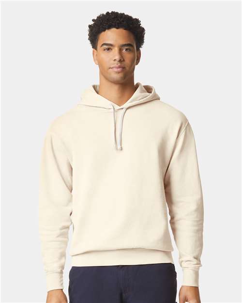 Comfort Colors 1467 Unisex Garment-Dyed Lightweight Hooded Sweatshirt - Front view