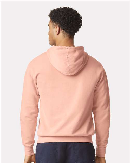 Comfort Colors 1467 Unisex Garment-Dyed Lightweight Hooded Sweatshirt - Back view