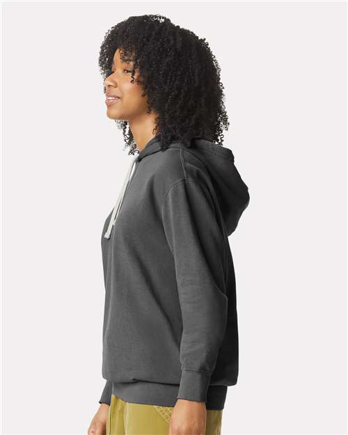 Comfort Colors 1467 Unisex Garment-Dyed Lightweight Hooded Sweatshirt - Side view