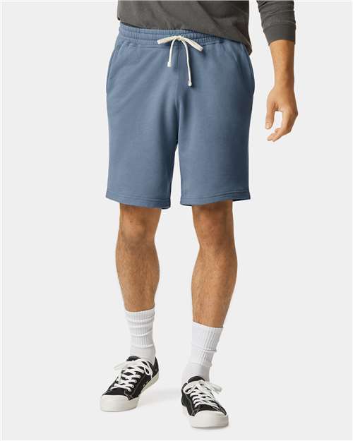 Comfort Colors 1468 Unisex Garment-Dyed Lightweight Sweat Shorts - Front view