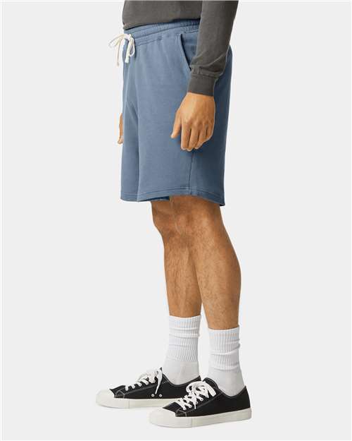 Comfort Colors 1468 Unisex Garment-Dyed Lightweight Sweat Shorts - Side view