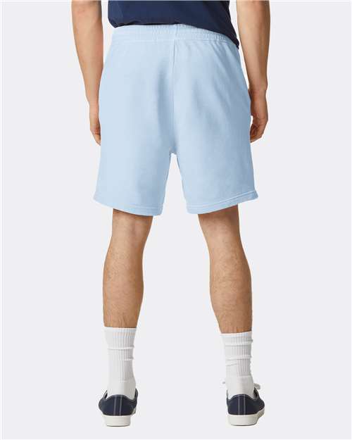 Comfort Colors 1468 Unisex Garment-Dyed Lightweight Sweat Shorts - Back view