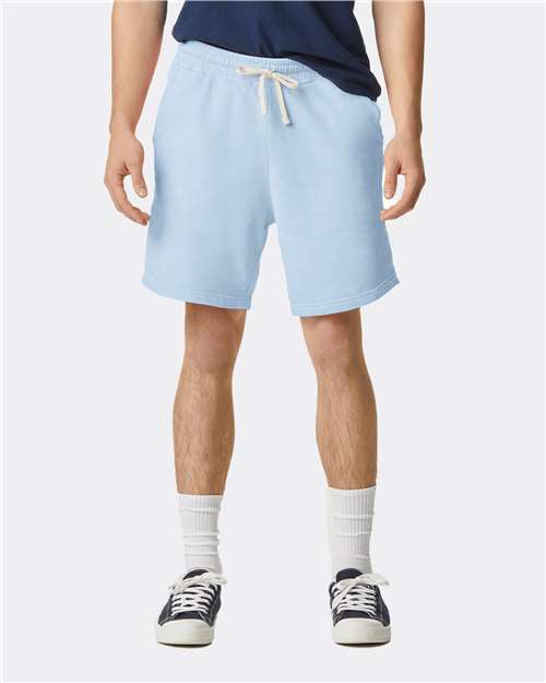 Comfort Colors 1468 Unisex Garment-Dyed Lightweight Sweat Shorts - Front view