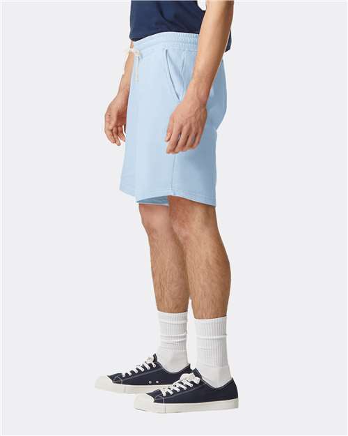 Comfort Colors 1468 Unisex Garment-Dyed Lightweight Sweat Shorts - Side view