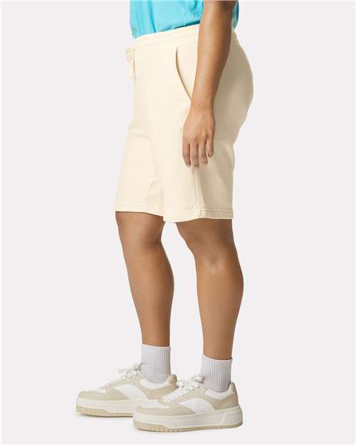 Comfort Colors 1468 Unisex Garment-Dyed Lightweight Sweat Shorts - Side view
