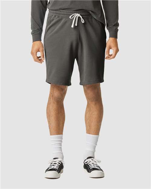 Comfort Colors 1468 Unisex Garment-Dyed Lightweight Sweat Shorts - Front view