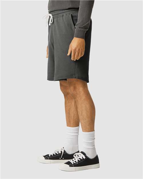Comfort Colors 1468 Unisex Garment-Dyed Lightweight Sweat Shorts - Side view