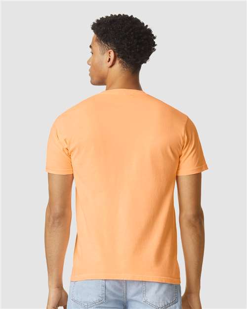 Comfort Colors 1717 Unisex Garment-Dyed Heavyweight T-Shirt - Back view