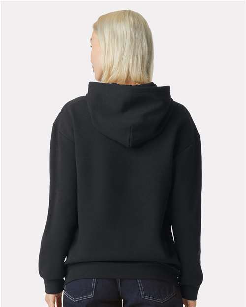 American Apparel RF498 Unisex ReFlex Fleece Hoodie Sweatshirt - Back view