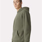 American Apparel RF498 Unisex ReFlex Fleece Hoodie Sweatshirt - Side view