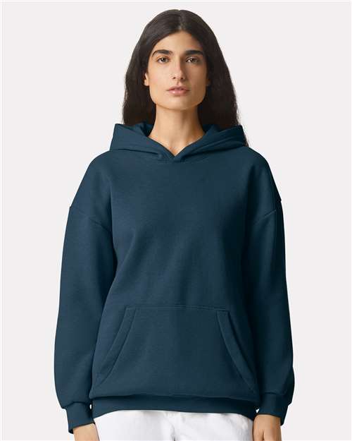 American Apparel RF498 Unisex ReFlex Fleece Hoodie Sweatshirt - Front view
