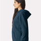American Apparel RF498 Unisex ReFlex Fleece Hoodie Sweatshirt - Side view