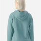 American Apparel RF498 Unisex ReFlex Fleece Hoodie Sweatshirt - Back view