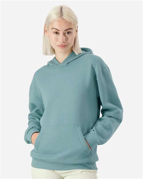 American Apparel RF498 Unisex ReFlex Fleece Hoodie Sweatshirt - Front view