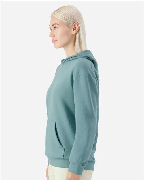 American Apparel RF498 Unisex ReFlex Fleece Hoodie Sweatshirt - Side view