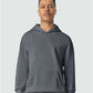 American Apparel RF498 Unisex ReFlex Fleece Hoodie Sweatshirt - Front view