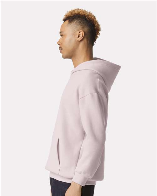 American Apparel RF498 Unisex ReFlex Fleece Hoodie Sweatshirt - Side view