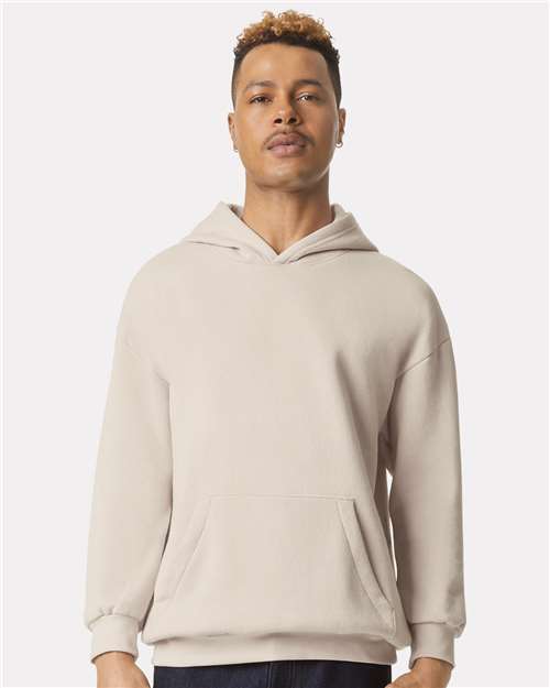 American Apparel RF498 Unisex ReFlex Fleece Hoodie Sweatshirt - Front view