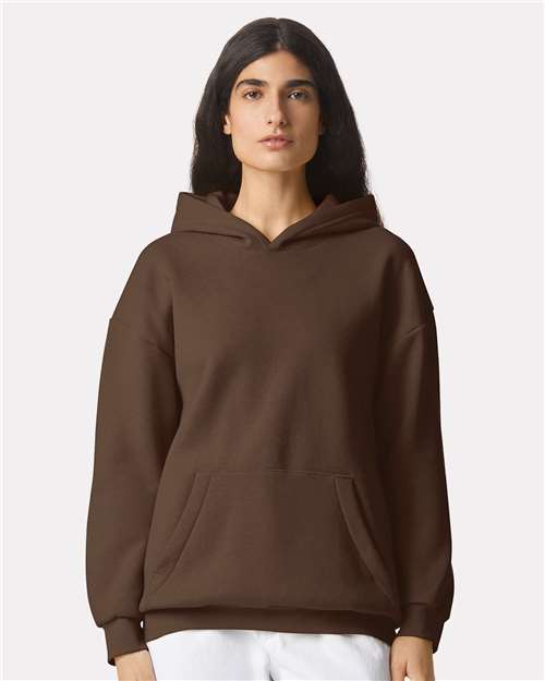 American Apparel RF498 Unisex ReFlex Fleece Hoodie Sweatshirt - Front view