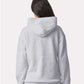 American Apparel RF498 Unisex ReFlex Fleece Hoodie Sweatshirt - Back view