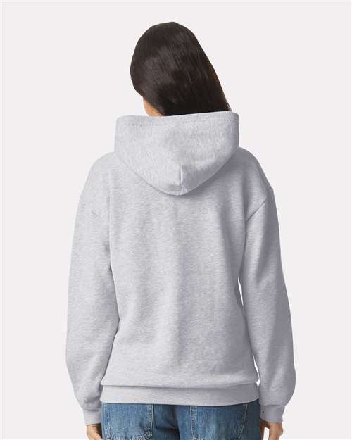 American Apparel RF498 Unisex ReFlex Fleece Hoodie Sweatshirt - Back view