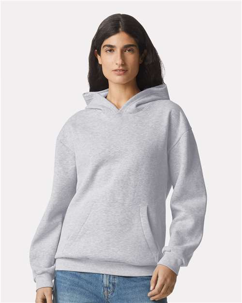 American Apparel RF498 Unisex ReFlex Fleece Hoodie Sweatshirt - Front view