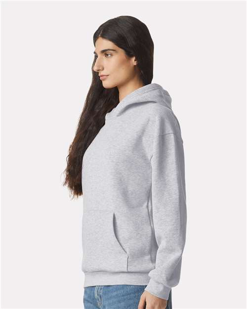 American Apparel RF498 Unisex ReFlex Fleece Hoodie Sweatshirt - Side view