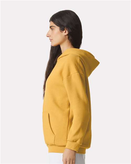 American Apparel RF498 Unisex ReFlex Fleece Hoodie Sweatshirt - Side view