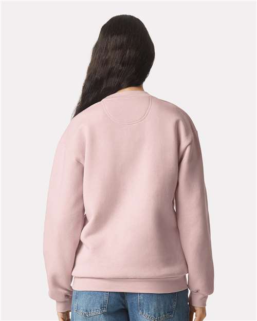 American Apparel RF496 Unisex ReFlex Fleece Crewneck Sweatshirt - Back view