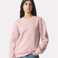 American Apparel RF496 Unisex ReFlex Fleece Crewneck Sweatshirt - Front view