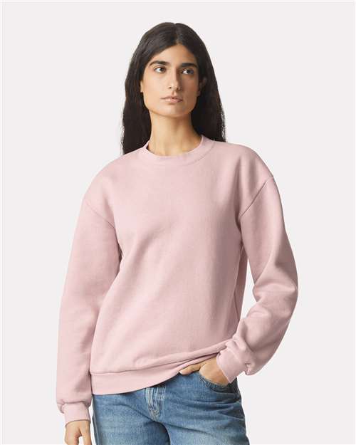 American Apparel RF496 Unisex ReFlex Fleece Crewneck Sweatshirt - Front view