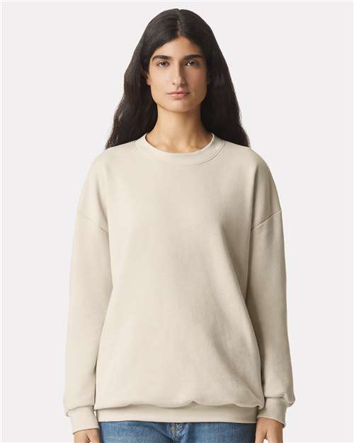 American Apparel RF496 Unisex ReFlex Fleece Crewneck Sweatshirt - Front view