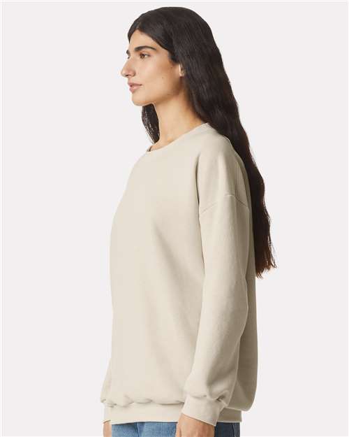 American Apparel RF496 Unisex ReFlex Fleece Crewneck Sweatshirt - Side view