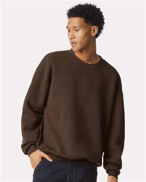 American Apparel RF496 Unisex ReFlex Fleece Crewneck Sweatshirt - Front view