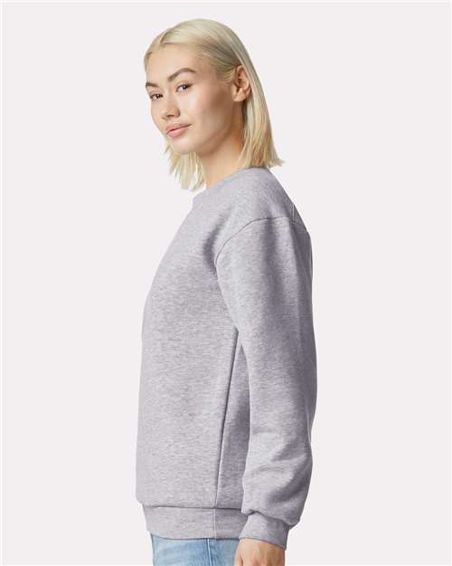 American Apparel RF496 Unisex ReFlex Fleece Crewneck Sweatshirt - Side view