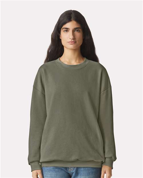 American Apparel RF496 Unisex ReFlex Fleece Crewneck Sweatshirt - Front view